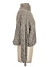 Blank NYC 100% Polyester Tweed Gray Turtleneck Sweater Size XS - photo 4