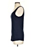 Caslon 100% Cotton Blue Tank Top Size S - photo 5
