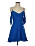 Lulus 100% Rayon Blue Cocktail Dress Size S - photo 1