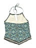 Laundry by Design Print Blue Swimsuit Top Size M - photo 2