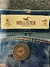 Hollister Hearts Blue Jeans Size 3L - photo 7