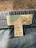 Fleur Solid Blue Denim Skirt Size 4 - 5 - photo 3