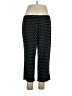 George Polka Dots Black Casual Pants Size XL - photo 1