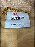 Moschino 100% Cotton Tweed Ivory Jacket Size 4 - photo 10