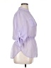 Truth 100% Polyester Purple 3/4 Sleeve Blouse Size XL - photo 4