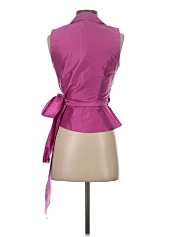 Lauren by Ralph Lauren Sleeveless Silk Top (view 2)