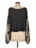 By Together Animal Print Gray Pullover Sweater Size S - photo 2