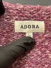 Adora Tweed Purple Pullover Sweater Size L - photo 7
