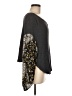 By Together Animal Print Gray Pullover Sweater Size S - photo 4