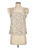 Shein Ivory Sleeveless Blouse Size 4 - photo 1