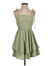 Shein Solid Green Cocktail Dress Size 2 - photo 1
