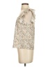 Shein Ivory Sleeveless Blouse Size 4 - photo 5