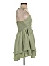 Shein Solid Green Cocktail Dress Size 2 - photo 4