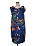 J.Crew Paisley Blue Cocktail Dress Size 16 - photo 1