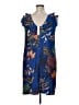 J.Crew Paisley Blue Cocktail Dress Size 16 - photo 2