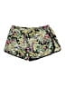 Sans Souci 100% Polyester Tropical Green Shorts Size L - photo 1