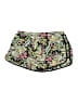 Sans Souci 100% Polyester Tropical Green Shorts Size L - photo 2
