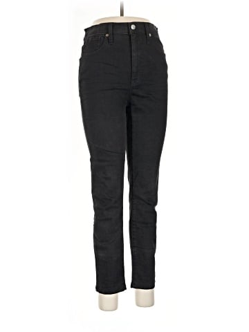 Madewell 11" High-Rise Skinny Jeans in Lunar Wash (view 1)
