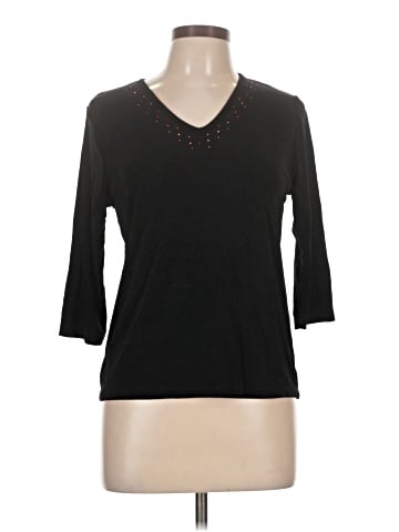 Kathy Ireland 3/4 Sleeve Top (view 1)