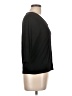 Kathy Ireland Black 3/4 Sleeve Top Size L (petite) - photo 4