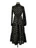 Shein 100% Polyester Polka Dots Black Cocktail Dress Size XS - photo 1