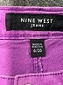 Nine West Color Block Purple Jeans Size 6 - photo 4