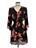 Bailey Blue 100% Polyester Floral Black Casual Dress Size M - photo 2