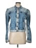 Free People 100% Cotton Blue Denim Jacket Size L - photo 1