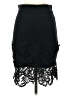 Haute Monde 100% Polyester Black Formal Skirt Size S - photo 2