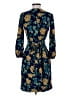 J.Crew 100% Polyester Print Blue Cocktail Dress Size 00 - photo 2