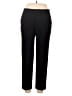 Banana Republic Solid Black Wool Pants Size 8 - photo 1