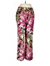 Investments Floral Pink Casual Pants Size M - photo 2