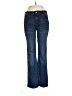 NYDJ Hearts Blue Jeans Size 10 - photo 1