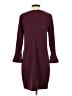 Old Navy Solid Burgundy Casual Dress Size S - photo 2