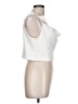 Zara White Sleeveless Blouse Size L - photo 4