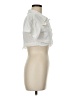 Shein White Short Sleeve Blouse Size 6 - photo 4