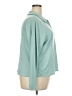 Lane Bryant Teal Long Sleeve Blouse Size 22 - 24 Plus - photo 4