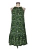 MICHAEL Michael Kors Paisley Green Casual Dress Size M - photo 1