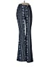 Satina Print Blue Casual Pants Size M - photo 1
