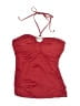 MICHAEL Michael Kors Solid Red Swimsuit Top Size M - photo 1