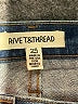 Rivet & Thread Stars Blue Jeans Size 25 waist - photo 7