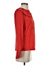 Boden 100% Polyester Red Long Sleeve Blouse Size 2 - photo 4