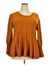 Catherine Malandrino Orange Pullover Sweater Size 3X - photo 1