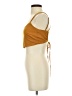 Le Lis Orange Sleeveless Top Size S - photo 5