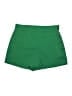 Zara Solid Green Shorts Size M - photo 1