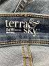 Walmart Solid Blue Jeans Size 24WP - photo 5