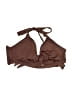 Kona Sol Solid Brown Swimsuit Top Size Fits all (D/DD) - photo 1