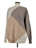 Sincerely Jules Color Block Tan Pullover Sweater Size S - photo 2
