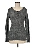 DKNY Jeans Tweed Gray Pullover Sweater Size M - photo 1