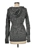 DKNY Jeans Tweed Gray Pullover Sweater Size M - photo 2